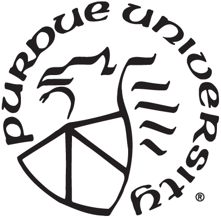 Black version of university seal