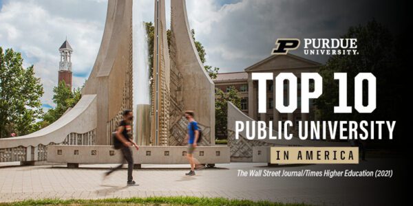 WSJ/Times Higher Education - 2021 Top 10 Public - Purdue Brand Studio