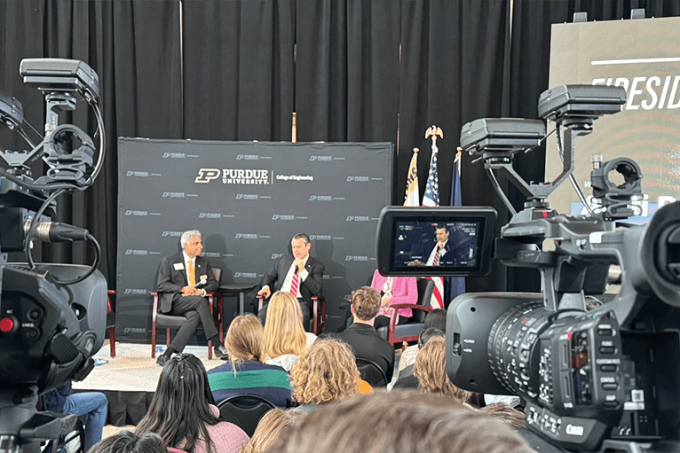 A live event recorded by Purdue Brand Studio Productions.